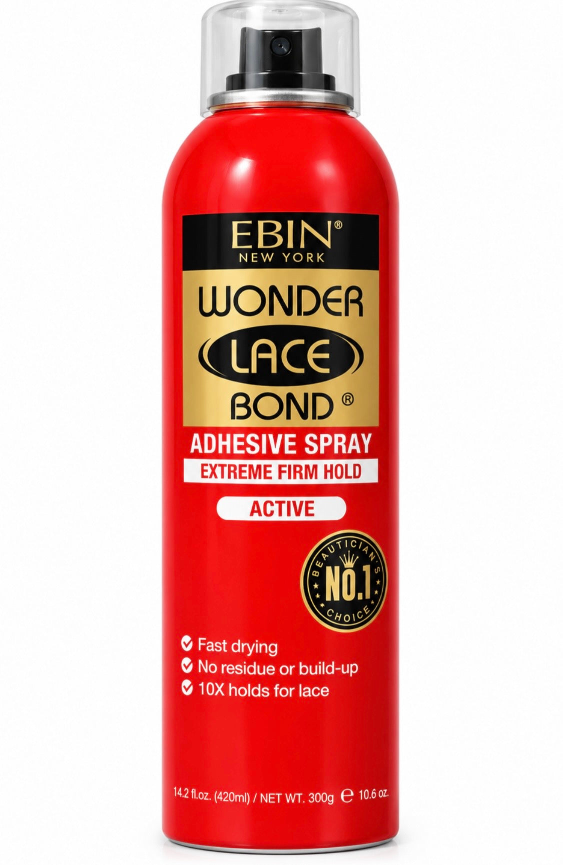 EBIN New York Wonder Lace Bond Spray 14.2 oz Extreme Firm