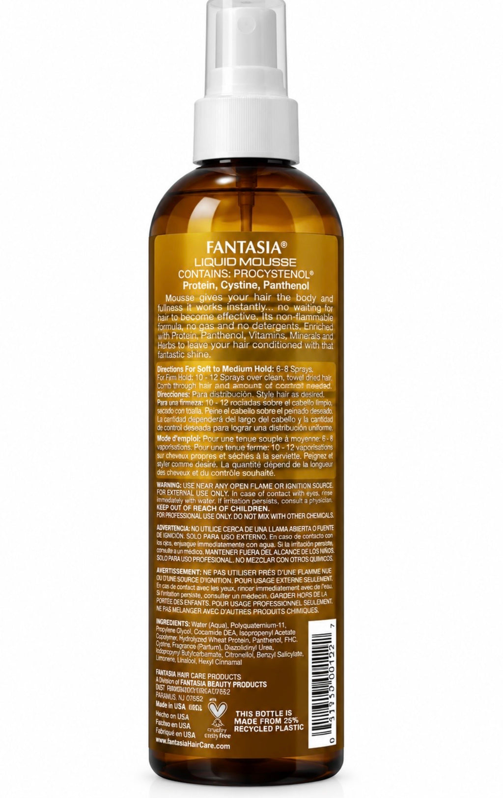 IC FANTASIA Liquid mousse Spritz 10 oz