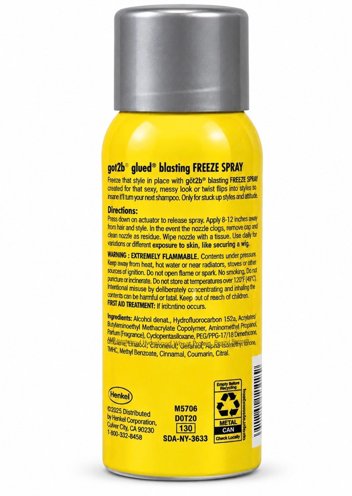 GOT2B Glued Blasting Freeze Spray 2 oz