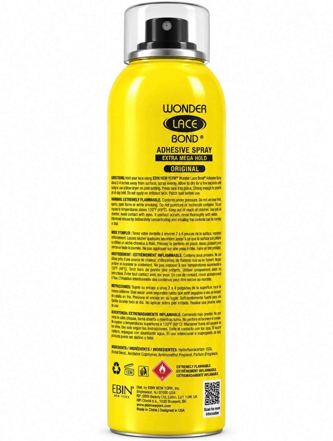 EBIN Bond Spray 6.08 oz Extra Mega Hold